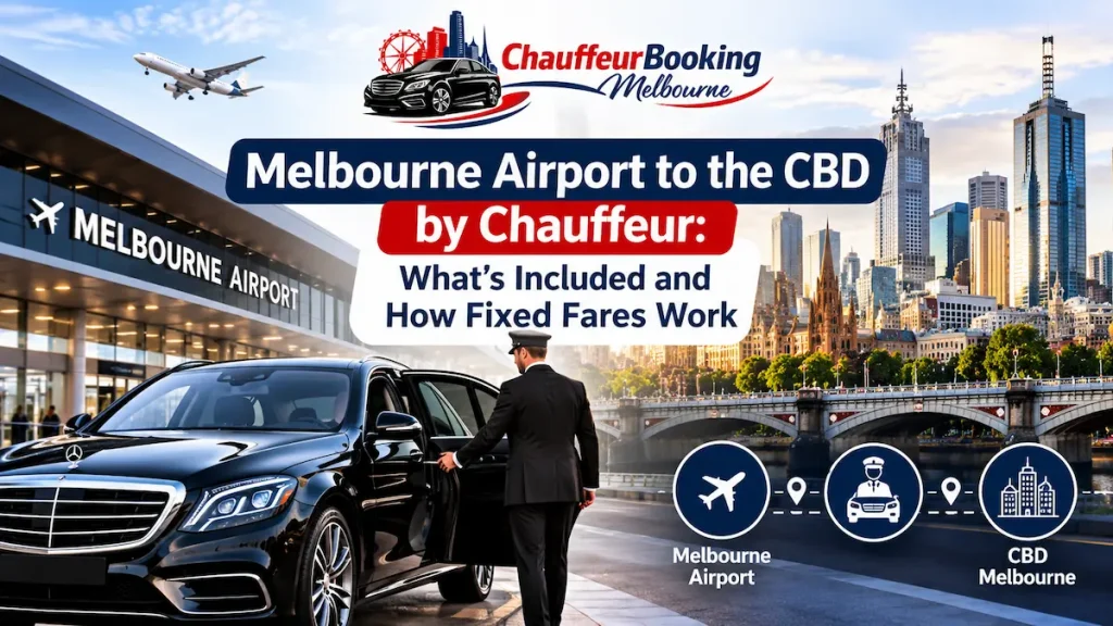 Melbourne Airport to the CBD by Chauffeur
